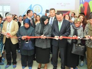 Selçuk’ta, Anaokulu Öğrencilerinden Resim Sergisi