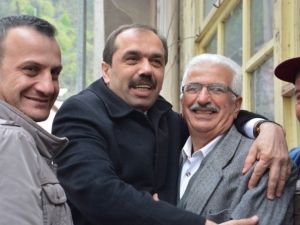 AK Parti Trabzon Milletvekili Adayı Muhammet Balta, Seçim Çalışmalarını Çaykara’da Sürdürdü