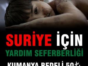 Erzurum’dan Suriye’ye Yardım Seferberliği