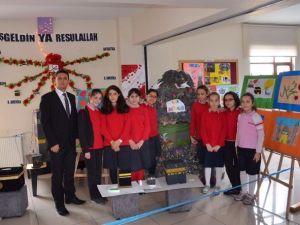 Yelkenoğlu Öğrencileri “Peygamber Sevgisi” Ni Sanat Eserlerine Yansıttı