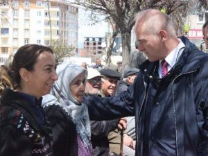 Kamanlılar’dan MHP Adaylarına Sevgi Seli