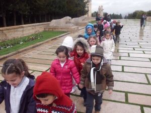 Altındağlı Miniklerden Ata’ya Ziyaret