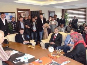 HDP Adaylarından Çat Belediyesi’ne Ziyaret