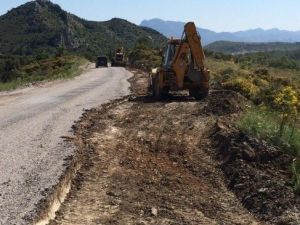 Muğla’da Asfalt Kaplama Çalışmaları Başladı