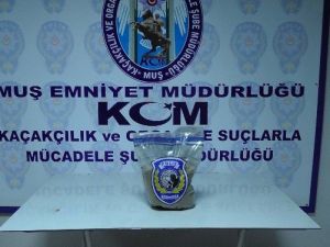 Muş’ta Uyuşturucu Operasyonu