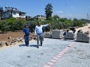 Kumlu’da Bozuk Yollar Tarihe Karışıyor