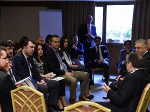 Başkan Uğur, Yatırımcılarla Görüştü