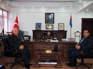 Çocuklardan İl Jandarma Komutanlığı’na Ziyaret