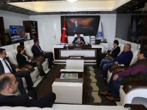 Malatya Tanıtım Platformu, Başkan Gürkan’ı Ziyaret Etti