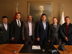 Muhtarların Yeni Yönetiminden Kocadon’a Ziyaret