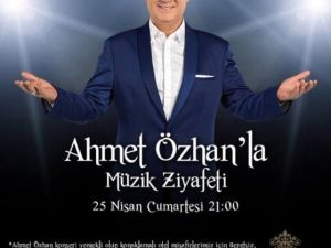 Ahmet Özhan Sky Tower Hotel’e Geliyor