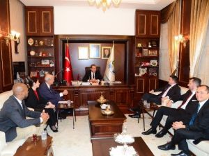 ABD Konsolosu Espinoza’dan Başkan Sözlü’ye Ziyaret