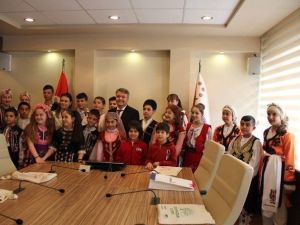 Yabancı Öğrencilerden İl Emniyet Müdürü Şahin’e Ziyaret