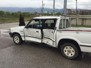 Işık İhlali Kazaya Neden Oldu: 1 Yaralı