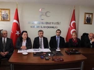 MHP Edirne Milletvekili Adayı Şimşek, ’Stant Tartışmalarına’ Açıklık Getirdi