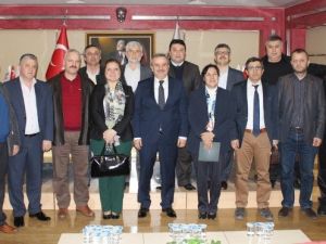 Rektör Adayı Çakar DTSO’yu Ziyaret Etti