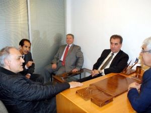 MHP Milletvekili Adaylarından Gazeteciler Cemiyetine Ziyaret