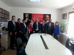 Bodrum Muhtarlarından CHP’ye Anlamlı Ziyaret