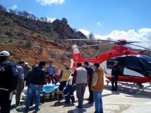 Ayağını Çapa Motoruna Kaptırdı