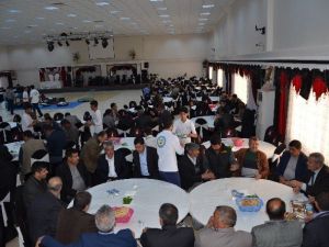 Siverek Belediyesi Çalışanları Yemekte Buluştu