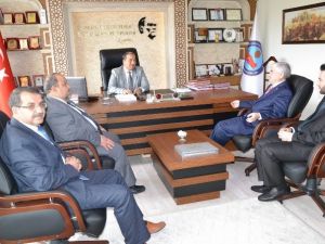 Milli İttifak Adaylarından Kaymakam Candan’a Ve Kesob’a Ziyaret