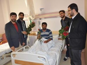 Kahad, Hastaları Ziyaret Etti