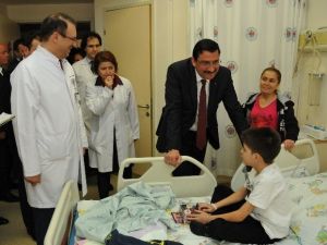 Başkan AK Çocuk Hastalar İle 23 Nisan’ı Kutladı