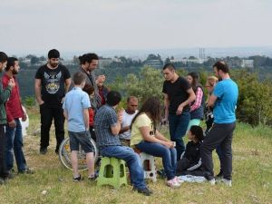 Engelli Vatandaşların Yamaç Paraşütü Keyfi