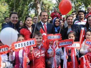 Antalya’da 23 Nisan Ulusal Egemenlik Ve Çocuk Bayramı Kutlamaları
