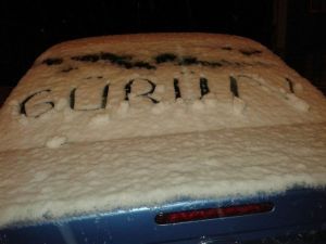 Gürün’de Kar Yağışı Etkili Oldu