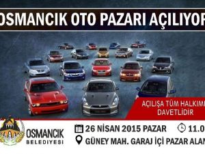 Osmancık’a Oto Pazarı Açılıyor