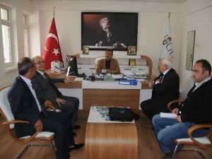 Kültür Konseyinden Belediye Başkanı Akdoğan’a Ziyaret