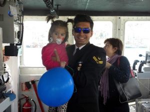 Alanya’da Sahil Güvenlik Botuna Yoğun İlgi