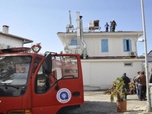 Side’de Yangın Ucuz Atlatıldı