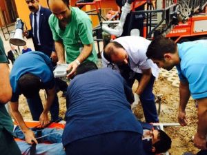 Kızıltepe’de Yangın Tatbikatı