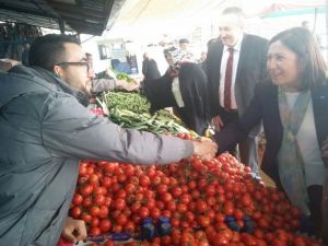 Ceritoğlu’ndan Pazar Ziyareti