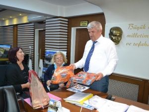 Engelliler’den Başkan Mandalı’ya Teşekkür Ziyareti