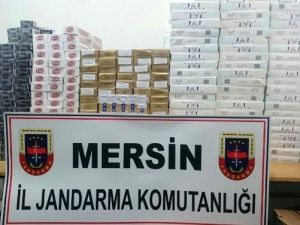 Mersin’de 9 Bin 690 Paket Kaçak Sigara Ele Geçirildi