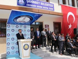 Şahinbey’in 68. Sosyal Tesisi Hizmete Açıldı