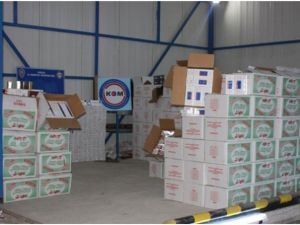 Tır’dan 147 Bin Paket Kaçak Sigara Çıktı