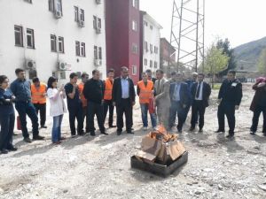 Baykan’da Acil Durum Tatbikatı Yapıldı
