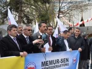 Memur-sen Mısır’daki Cezaları Protesto Etti