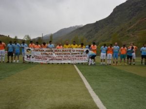 Şemdinli’de Futbol Turnuvası