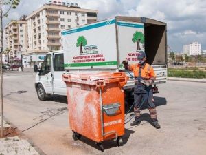 Şehitkamil İlçesinde Konteynırlar Tertemiz
