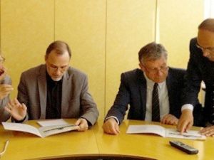 Rektör Cemil Çelik, Rouen Üniversitesi Rektörü Prof. Dr. Cafer Özkul’u Ziyaret Etti