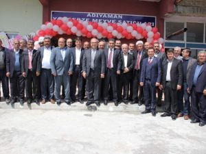 Yaş Sebze Meyve Satıcıları Esnaf Odası Binasının Açılışı Yapıldı