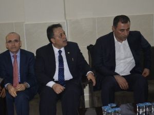 Bakan Şimşek’ten Nasıroğlu’na Taziye Ziyareti