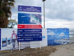 Mudanya’da Sahil Düzenleme Çalışmaları Tüm Hızıyla Devam Ediyor