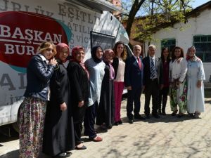 Başkan Bozbey’den Tahtalı’ya Anaokulu Sözü