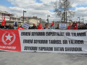 Sivas’ta Vatan Partisi’nden ‘Sözde Soykırım’ İddialarına Tepki